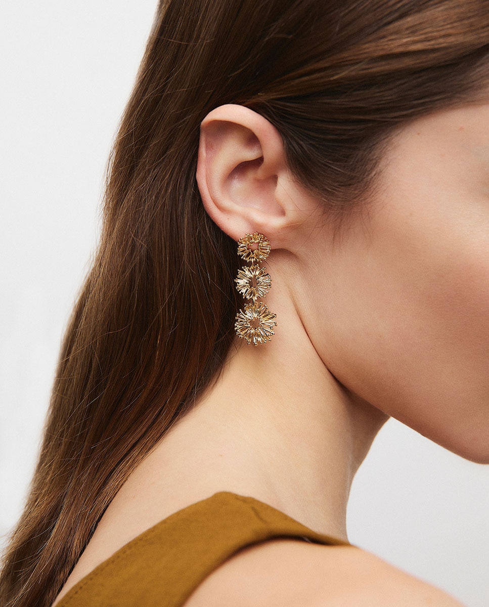 Pendientes estiu bañados en oro de 18 kt - Vidal & Vidal - Dorado Dorado-2