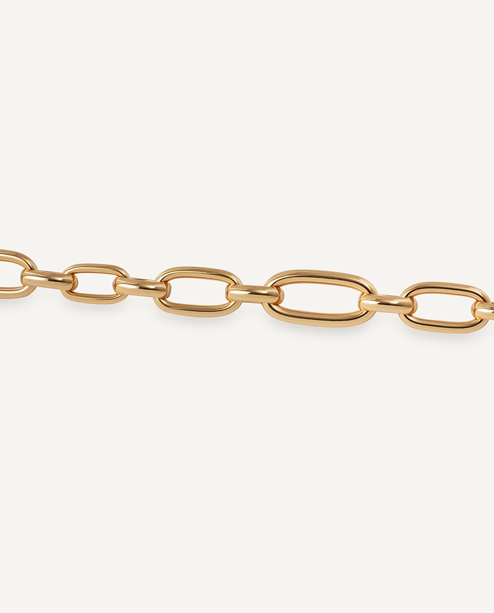 Collar hex bañado en oro 18 kt - Vidal & Vidal - Dorado Dorado-4