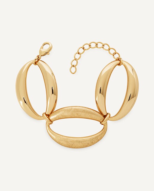 Imagen 0 de Pulsera Kai bañada en oro 18 kt