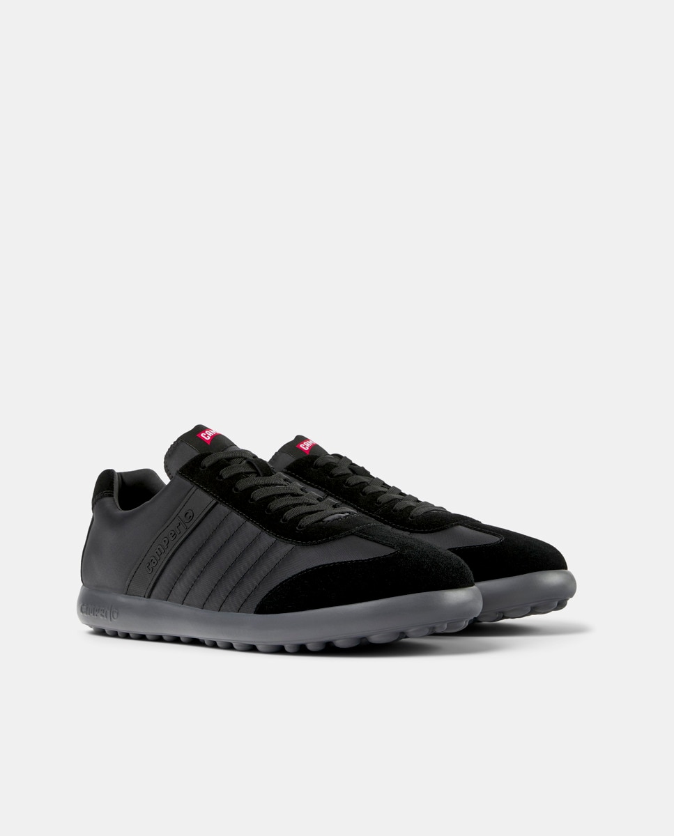 Zapatillas deportivas de hombre pelotas xlf lisas con cordones - Camper - Negro Negro-3