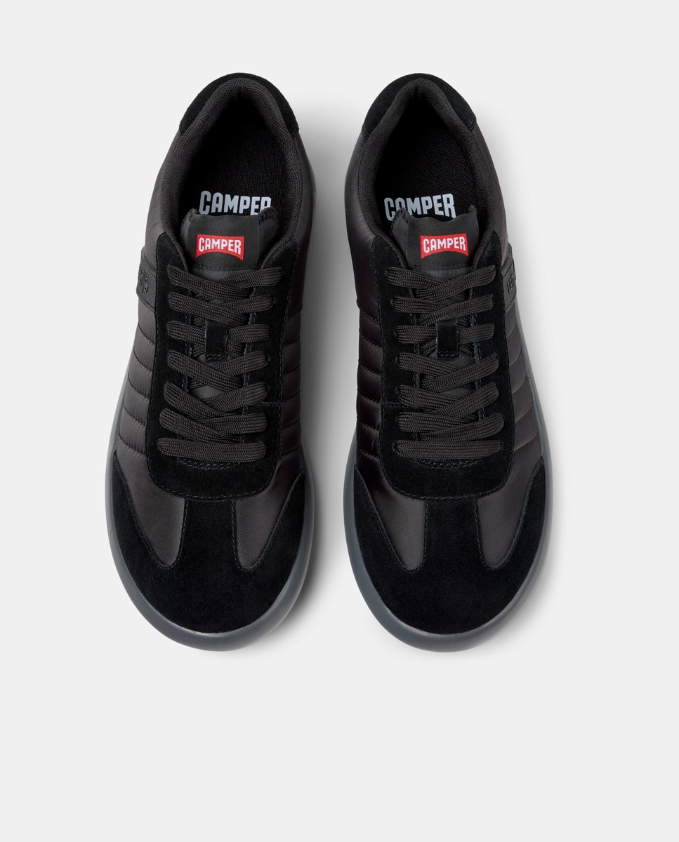 Zapatillas deportivas de hombre pelotas xlf lisas con cordones - Camper - Negro Negro-2