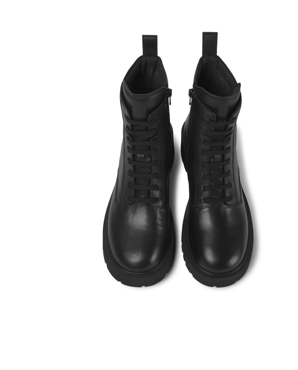 Imagen 3 de Botines de mujer de piel milah - Camper - Negro Negro