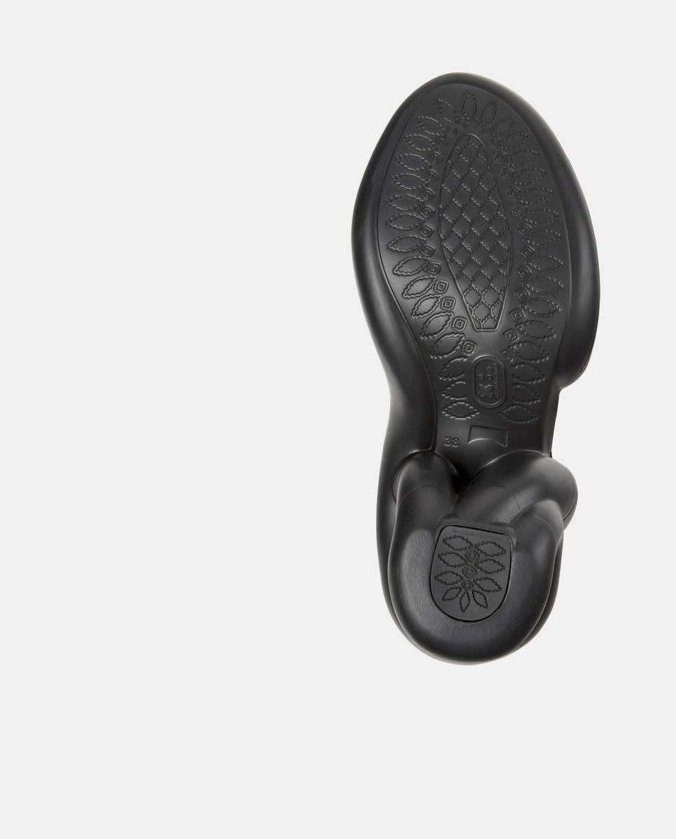 Sandalias de tacón de mujer kobarah abiertas - Camper - Negro Negro-4