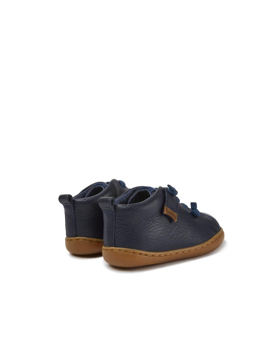Zapatillas de piel de niño peu cami twins - Camper - Azul marino Azul marino-4