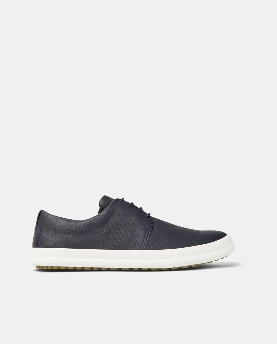 Camper - Zapatos de cordones de hombre de piel con suela a contraste.
