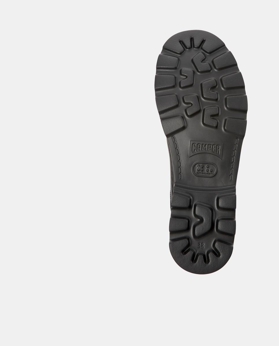 Imagen 4 de Botines de mujer Brutus de piel - Negro Negro