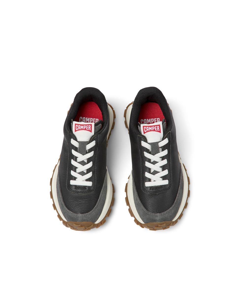 Zapatillas deportivas de niño drift trail con cordones - Camper - Negro Negro-3