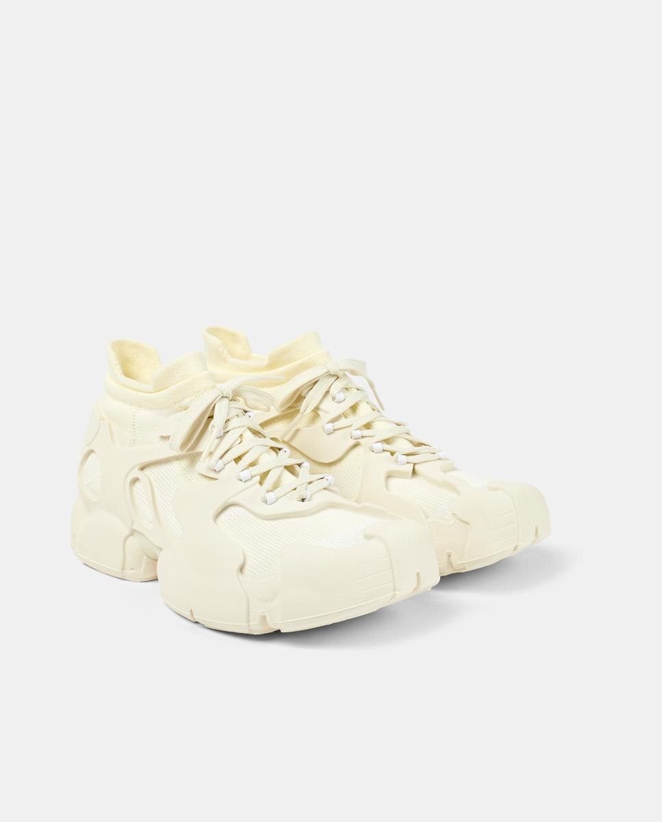 Zapatillas deportivas unisex de cordones tossu - camperlab - Blanco Blanco-3