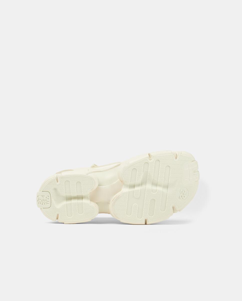 Zapatillas deportivas unisex de cordones tossu - camperlab - Blanco Blanco-5