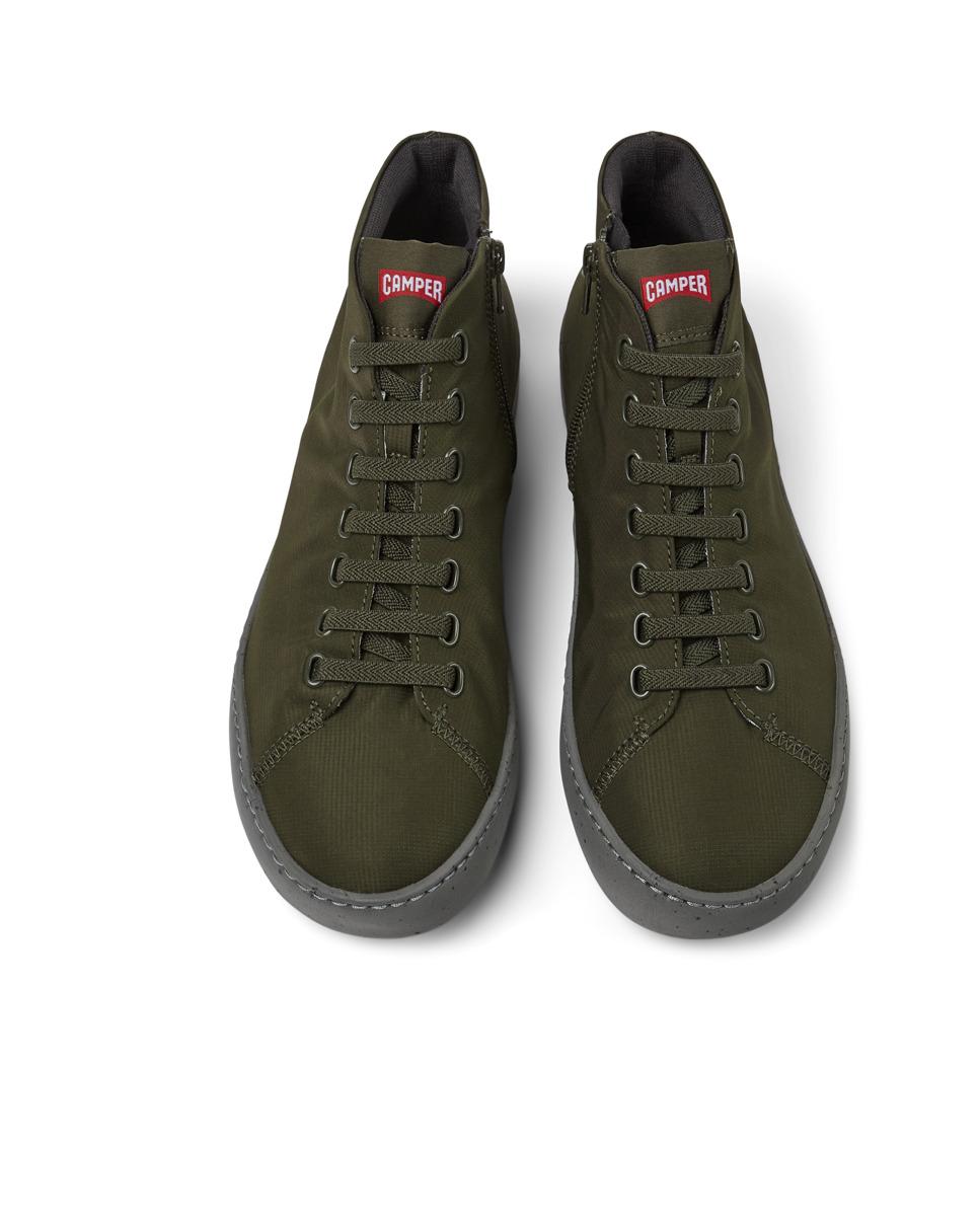 Zapatillas deportivas de hombre peu touring con cordones - Camper - Verde Oliva Verde Oliva-2