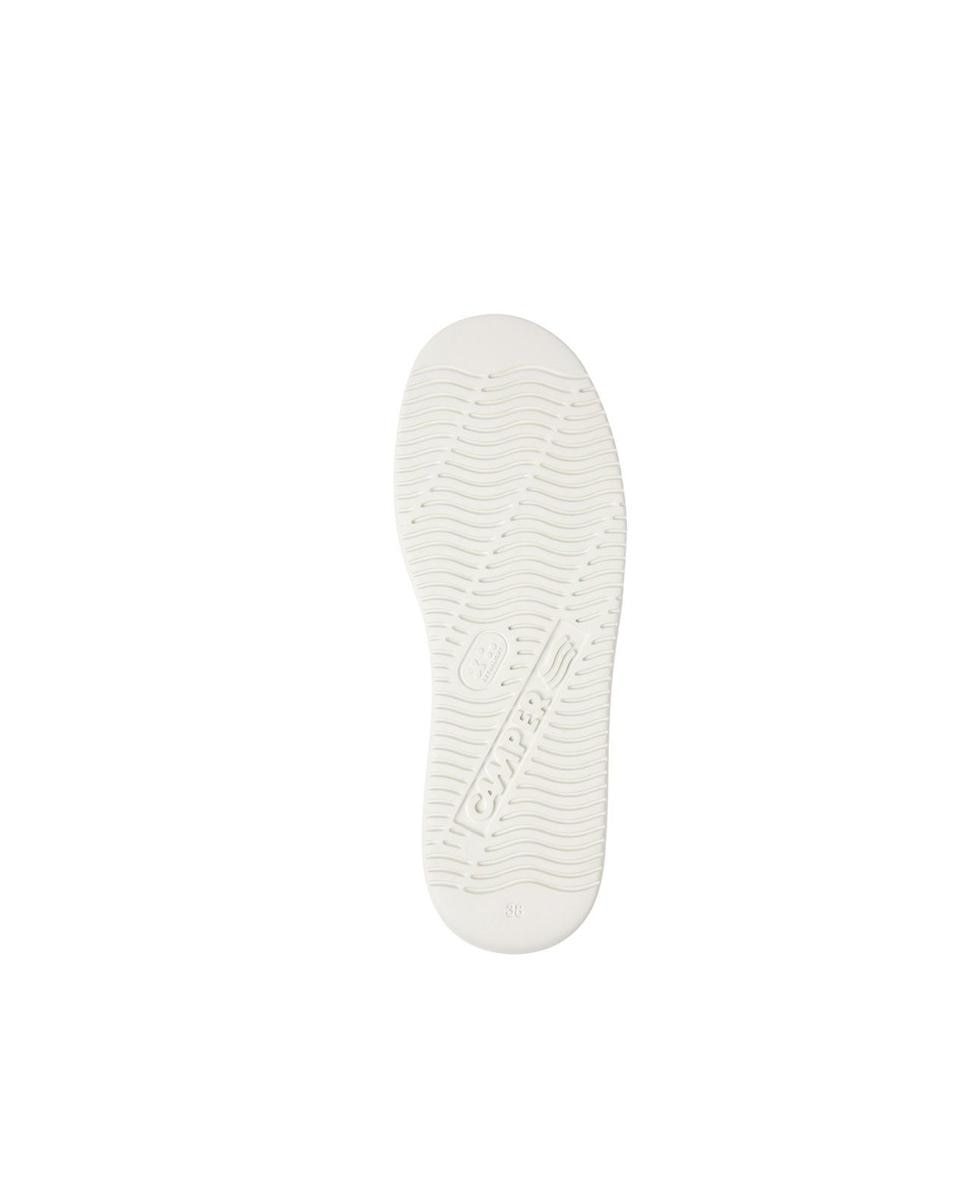 Zapatillas de mujer runner k21 de piel con plantillas ortholite® - Camper - Blanco Blanco-5