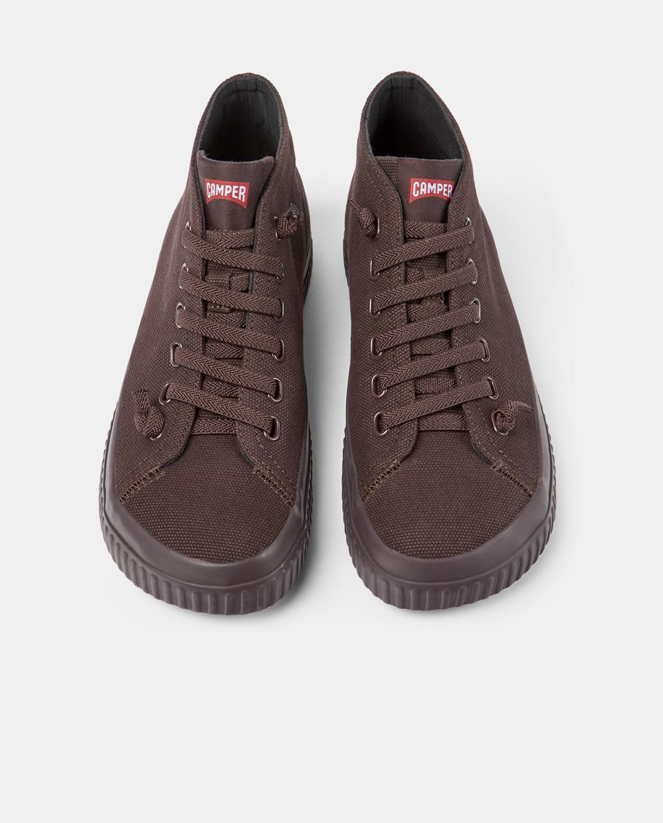 Zapatillas deportivas de mujer peu roda abotinadas - Camper - Marrón oscuro Marrón oscuro-2