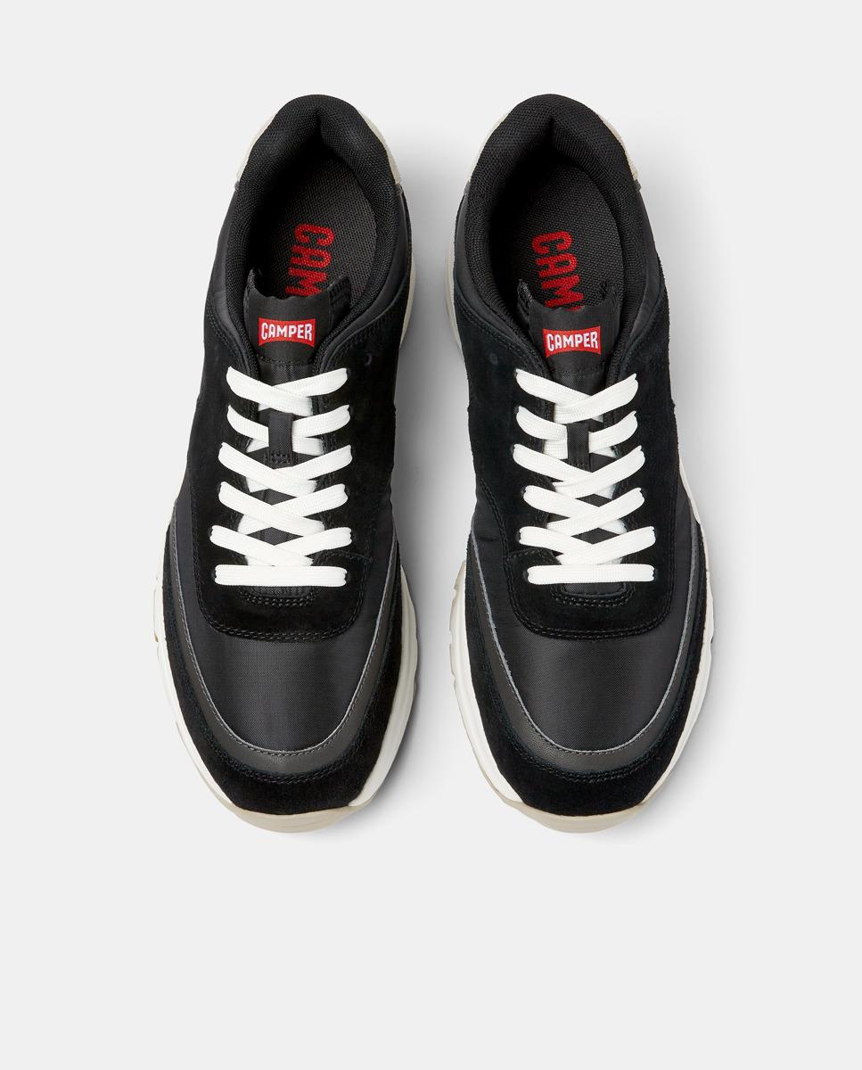 Camper - Zapatillas deportivas de hombre drift con cordones y dibujo lateral.