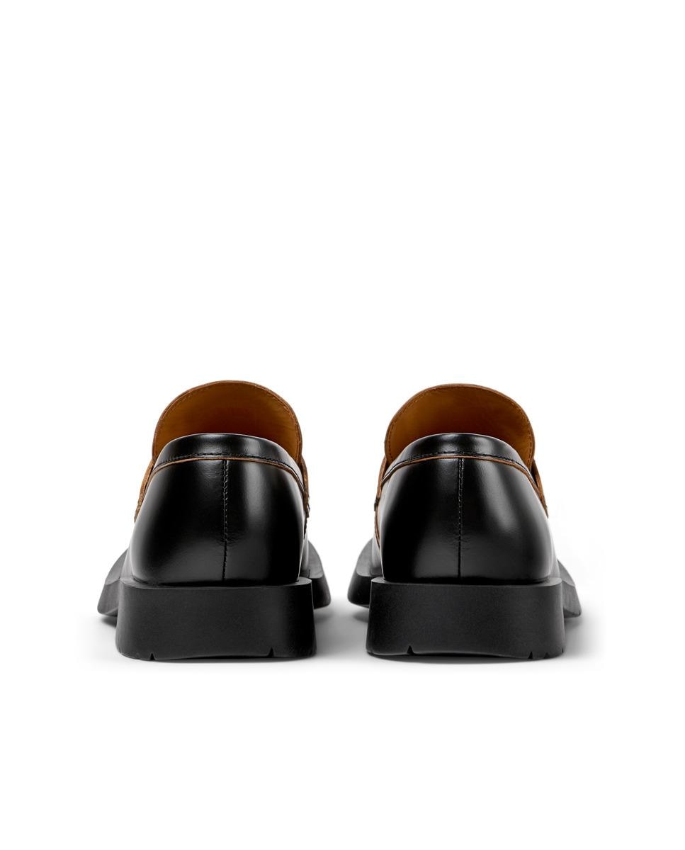 Mocasines planos unisex de piel 1978 - camperlab - Negro Negro-4