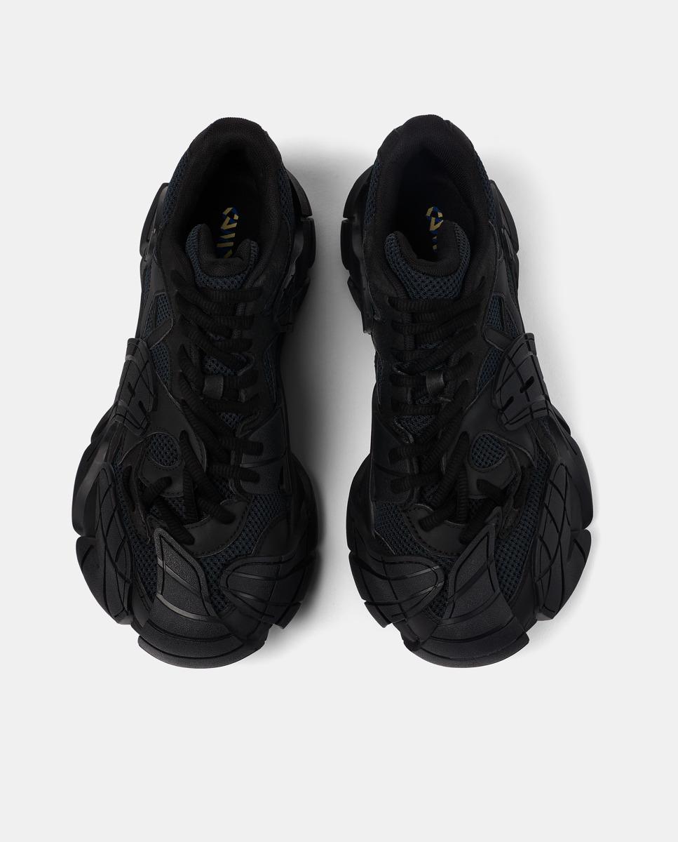 Zapatillas unisex tormenta con cordones - camperlab - Negro Negro-3