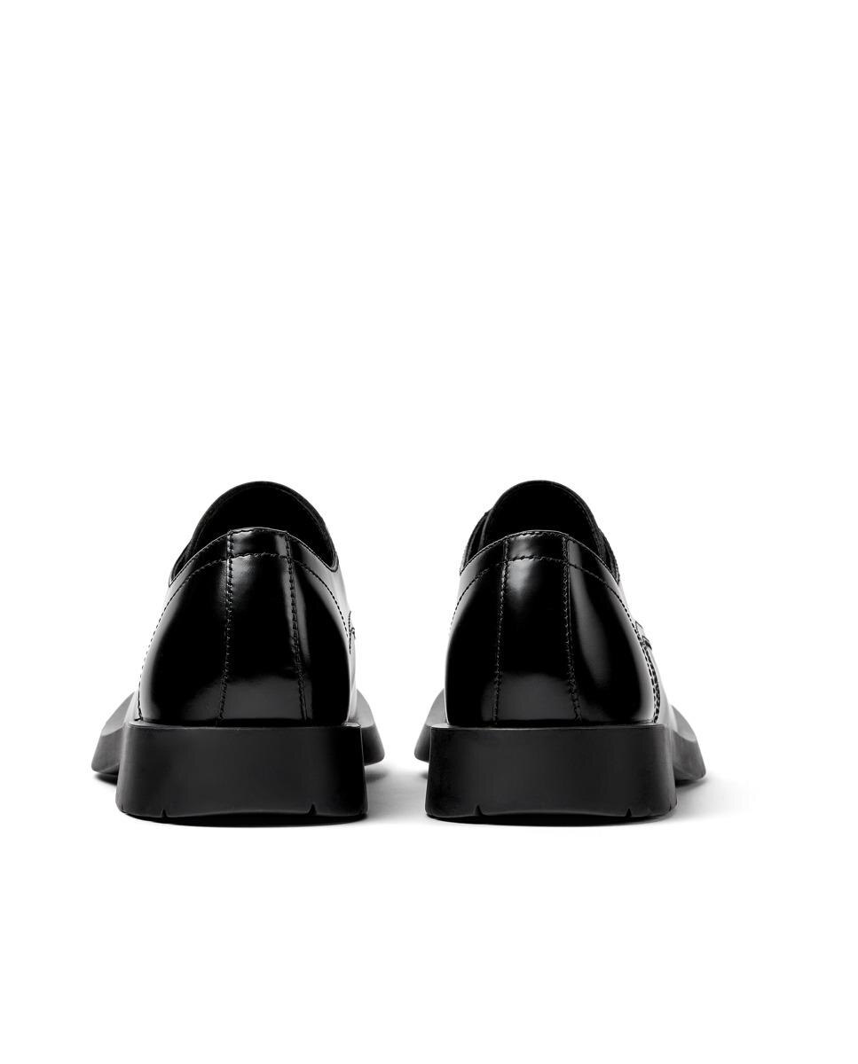 Zapatos de cordones unisex 1978 de piel - camperlab - Negro Negro-4