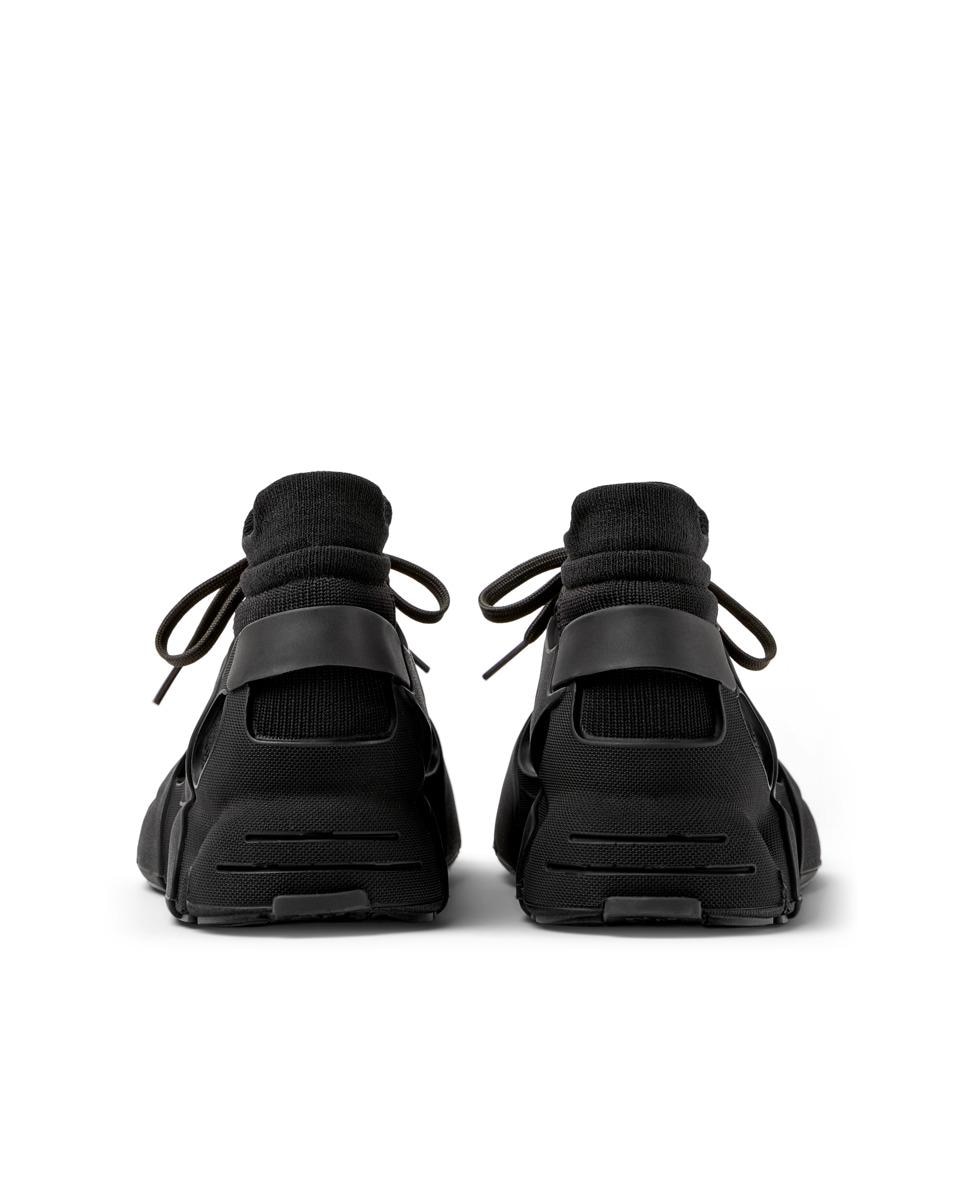 Zapatillas deportivas de hombre tossu lisas con calcetín interior - camperlab - Negro Negro-4