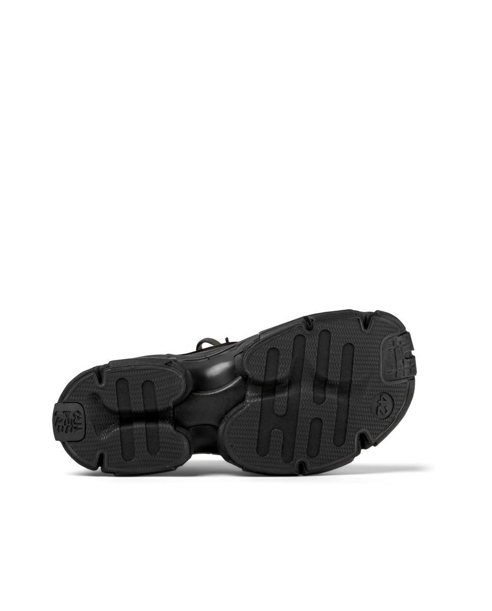 Zapatillas deportivas de hombre tossu lisas con calcetín interior - camperlab - Negro Negro-5