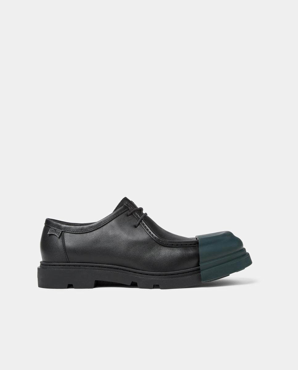 Camper - Zapatos de cordones de hombre Junction lisos de piel.