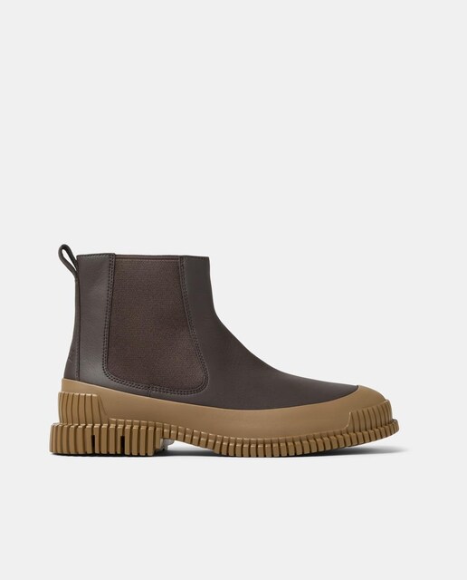 Imagen 0 de Botines de hombre Pix de piel