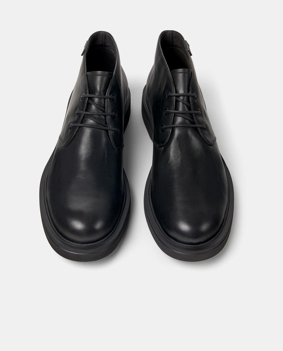 Botines de cordones de hombre norman - Camper - Negro Negro-2