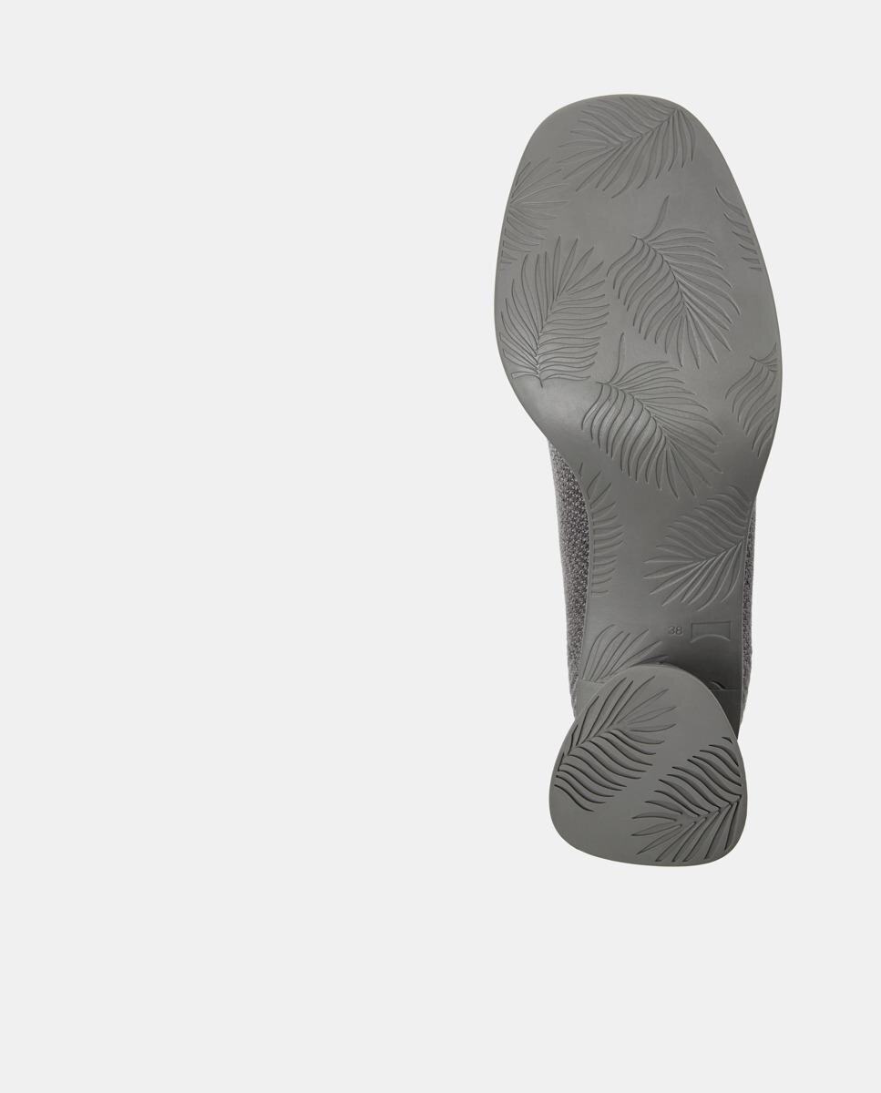 Botines de mujer Kiara sin cierre-abiertos - Camper - Gris Gris-5