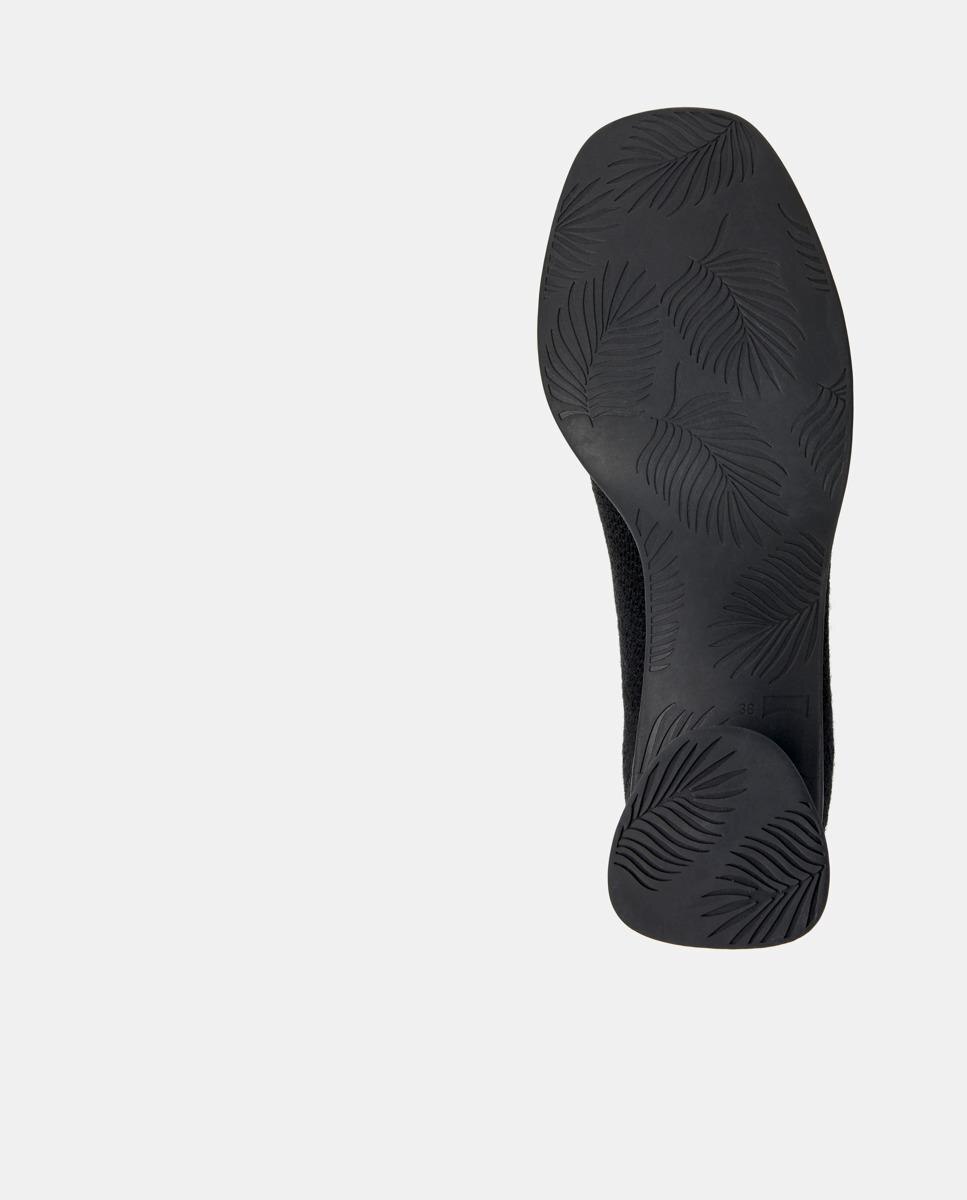 Botines de mujer Kiara sin cierre-abiertos - Camper - Negro Negro-5