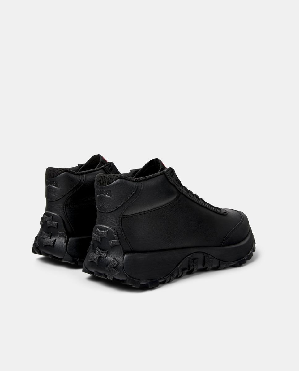 Sapatilhas de Pele Drift Trail Tipo Bota Preto-3