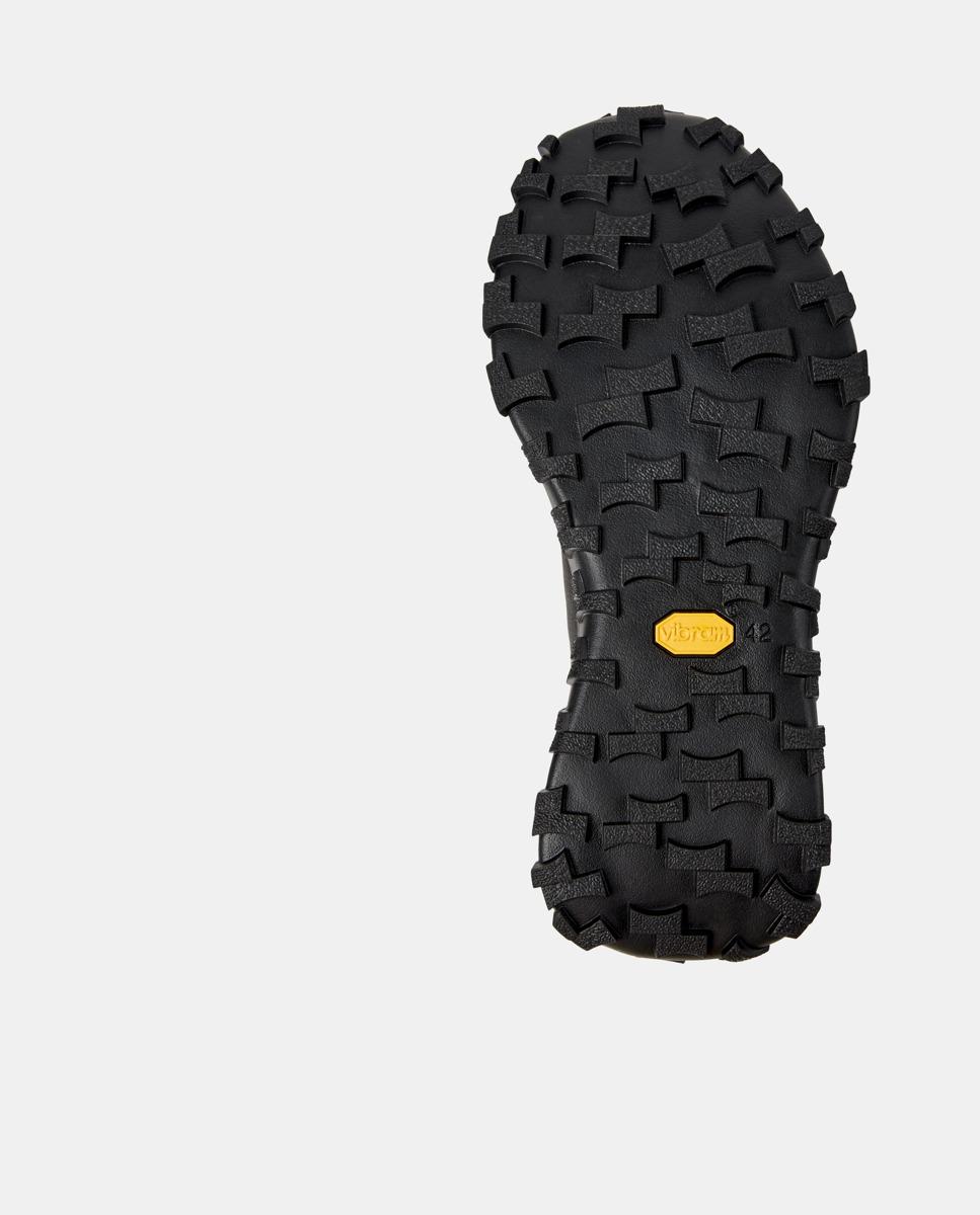 Sapatilhas de Pele Drift Trail Tipo Bota Preto-4