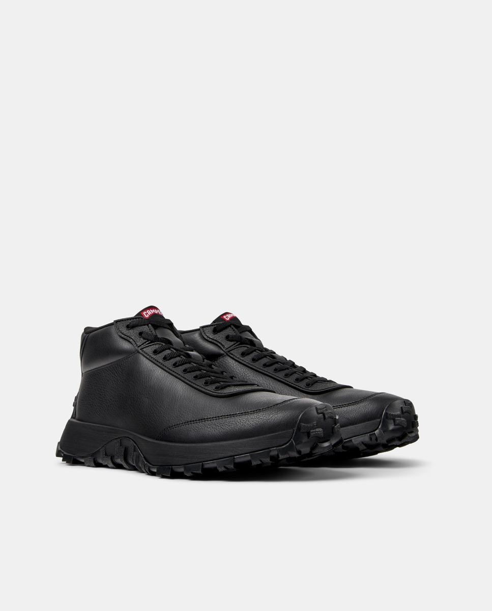 Sapatilhas de Pele Drift Trail Tipo Bota Preto-5