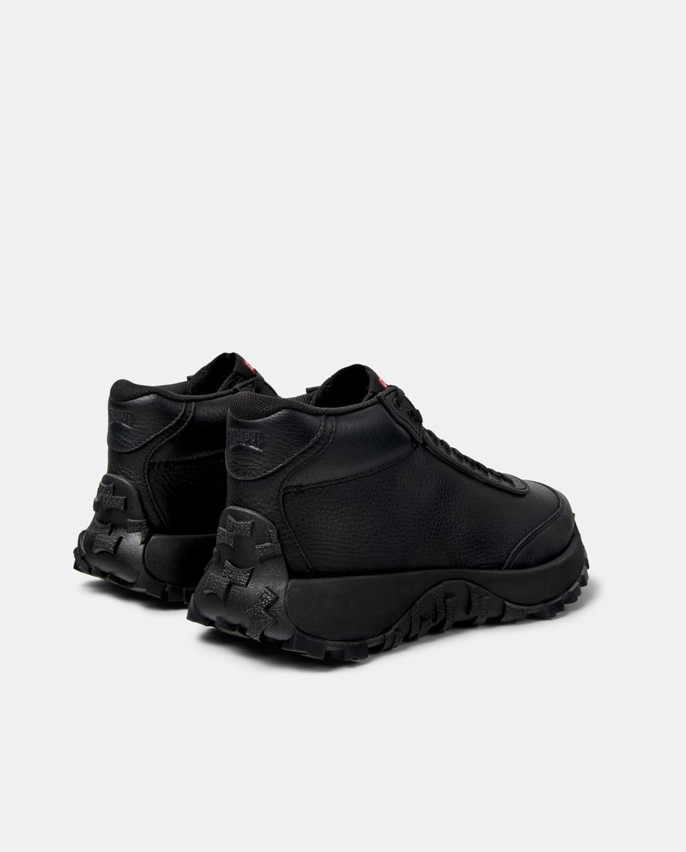 Sapatilhas de Pele Drift Trail Tipo Bota Preto-3