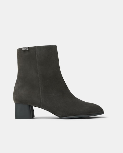 Imagen 0 de Botines de mujer Katie en cuero con cierre de cremallera
