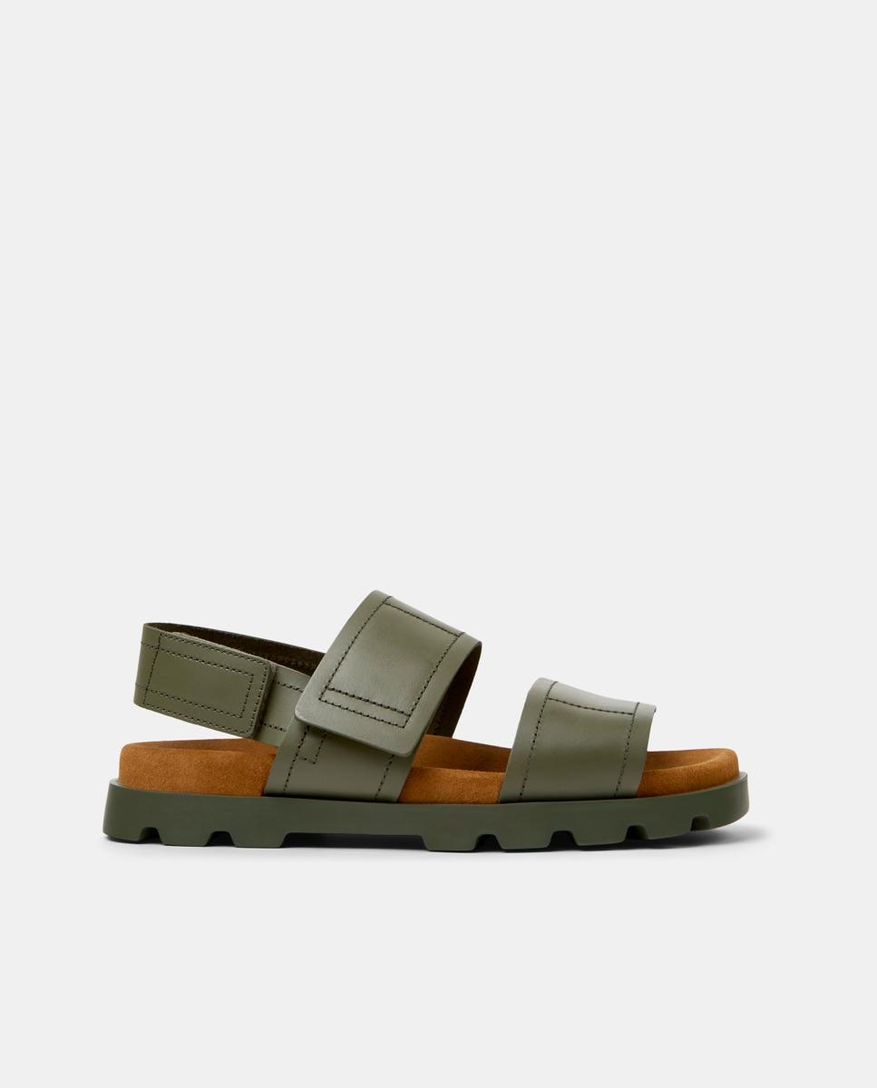 Camper - Sandalias de hombre Brutus de piel.