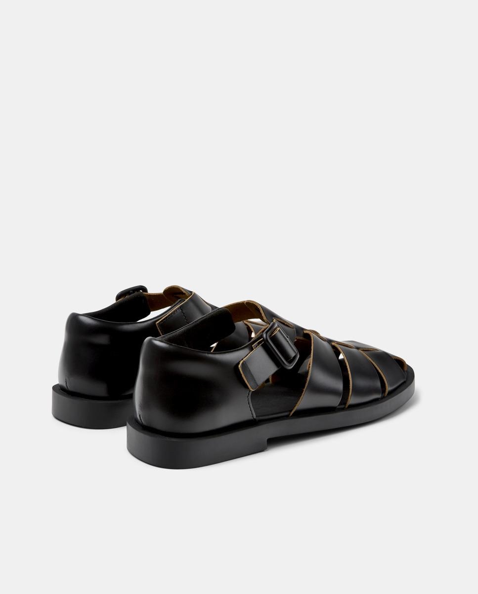 Imagen 2 de Sandalias de hombre de piel don - Camper - Negro Negro