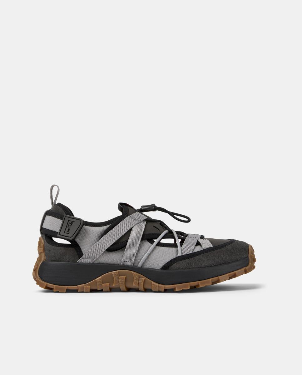 Camper - Zapatillas de piel de hombre Drift Trail Twins con cordones.