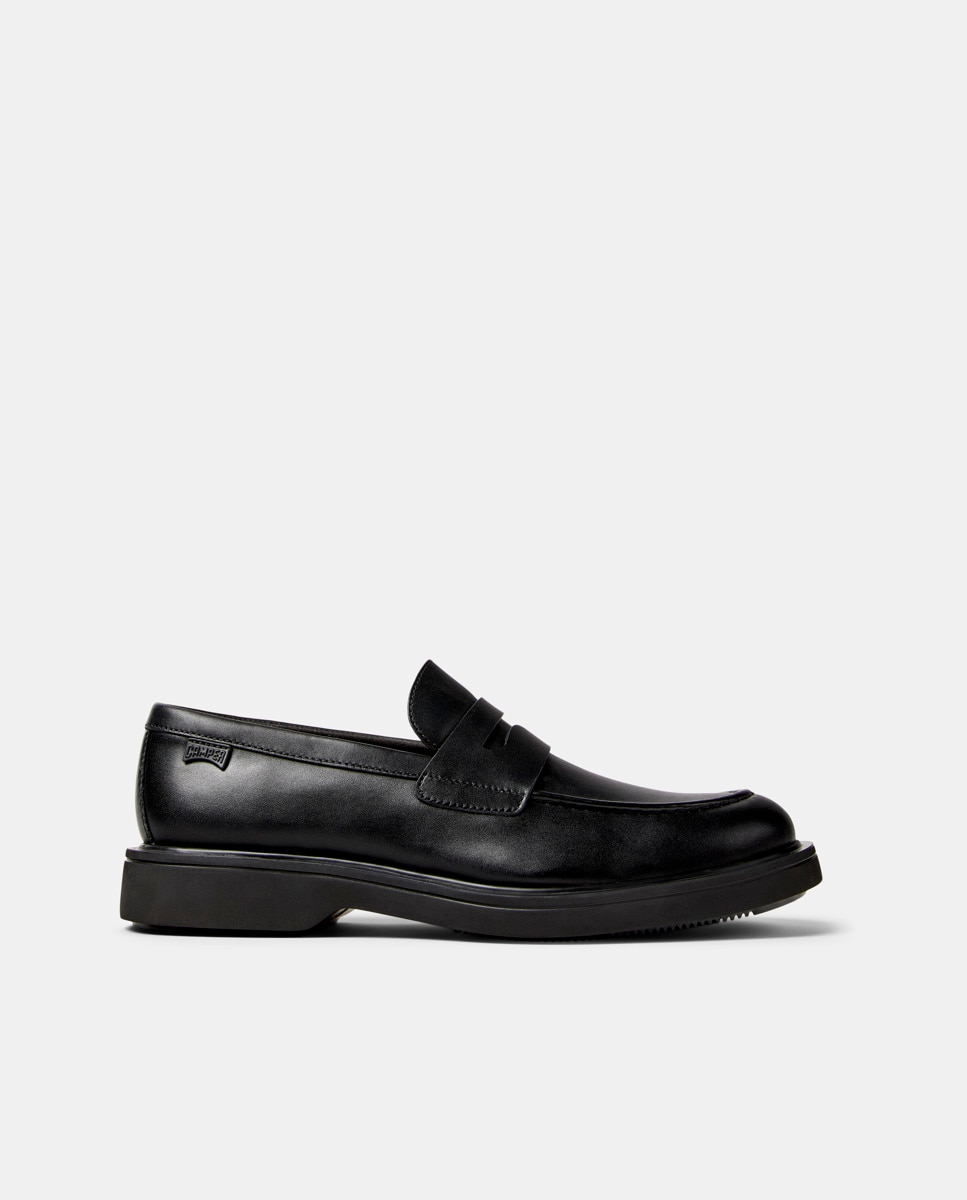 Mocasines de hombre norman con punta redonda