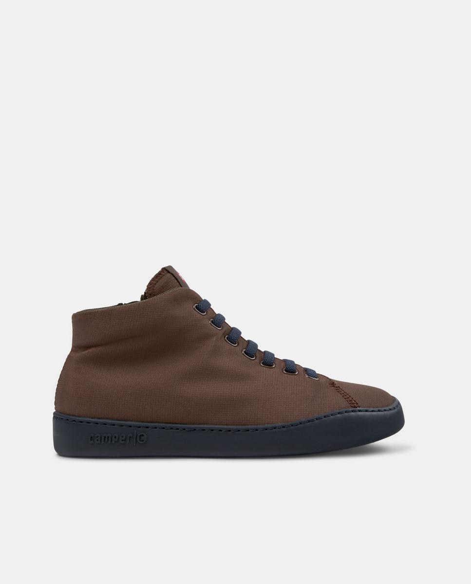 Imagen 0 de Zapatillas altas de hombre peu touring abotinadas Marrón