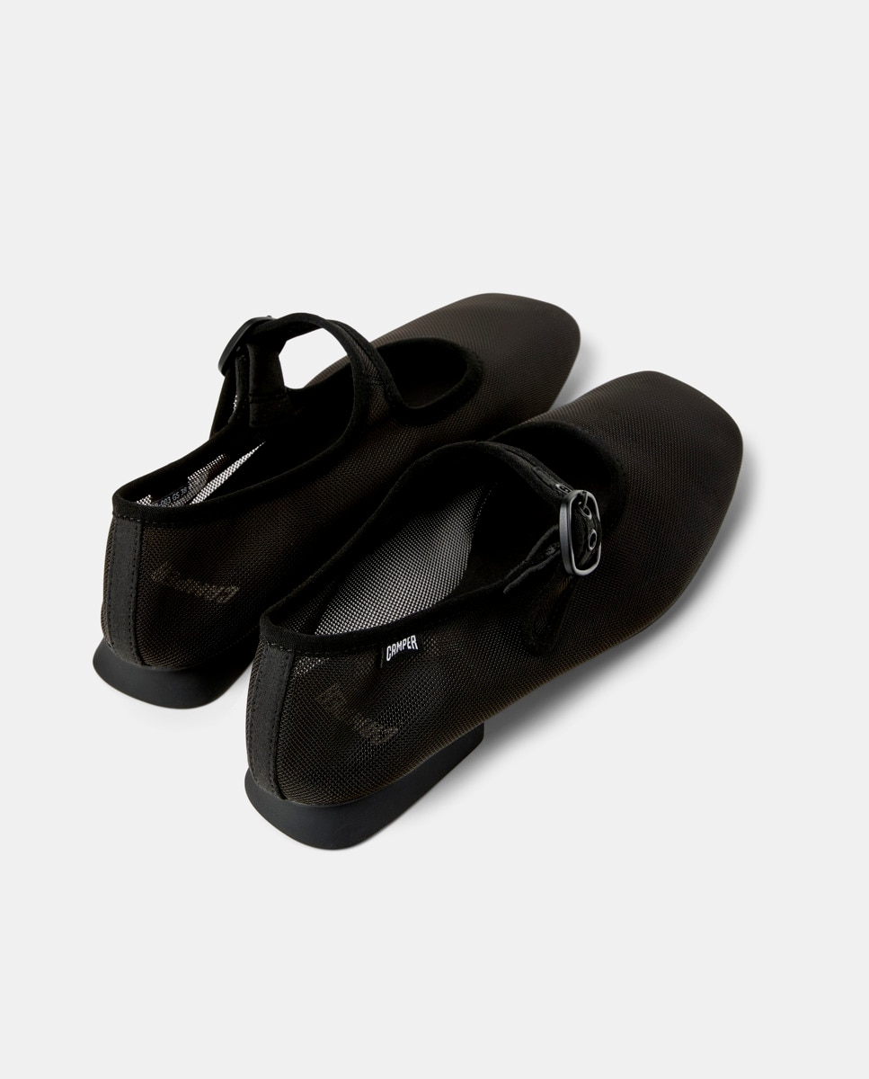 Bailarinas planas de mujer Casi Myra con hebilla - Camper - Negro Negro-4