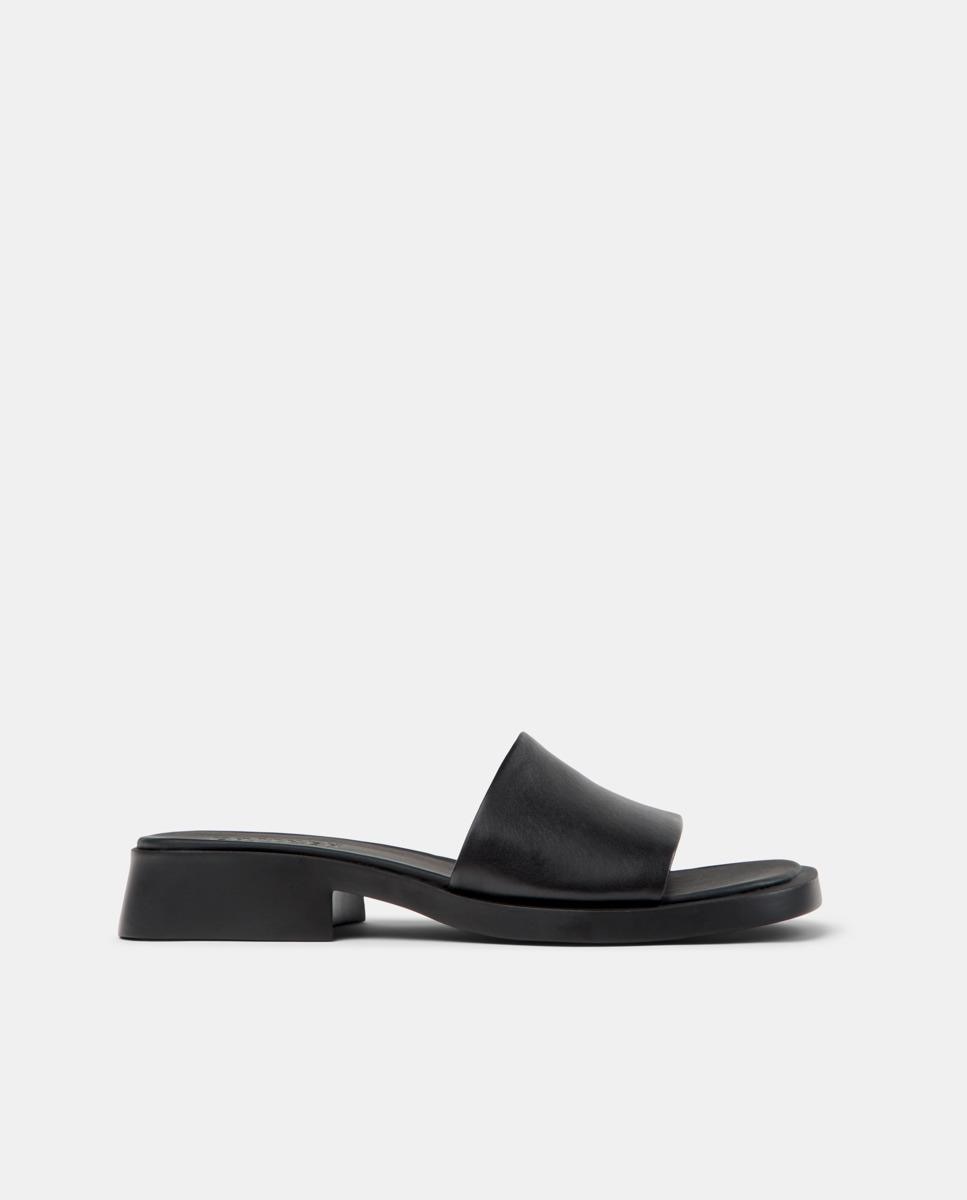 Sandalias de mujer Dana de piel - Camper - Negro Negro-1