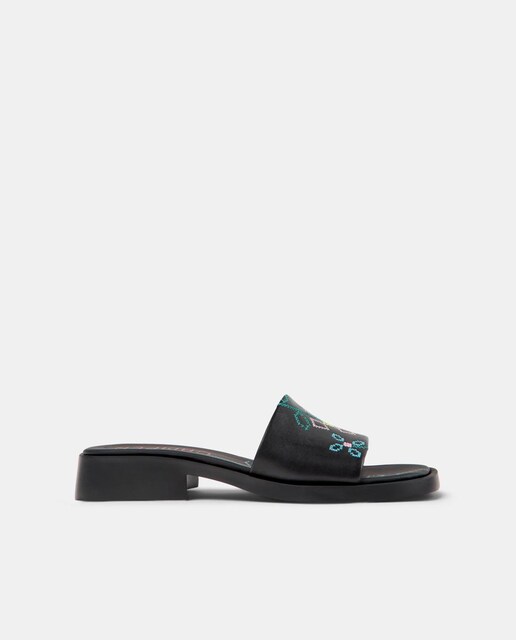 Imagen 0 de Sandalias de tacón de mujer Dana Twins de piel