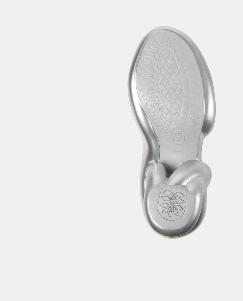 Sandalias de tacón de mujer Kobarah lisas - Camper - Plata Plata-4