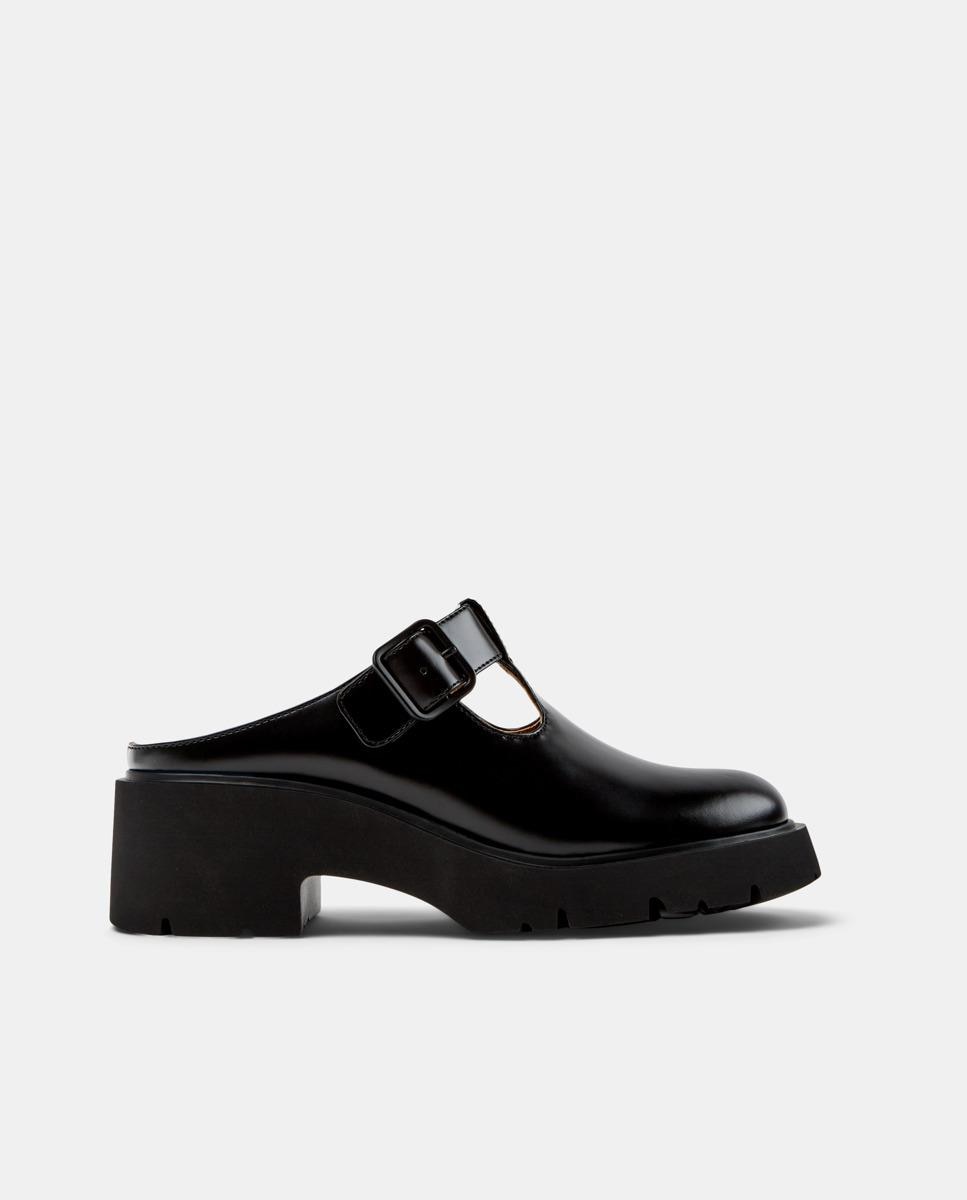 Camper - Mules de mujer Milah de piel.