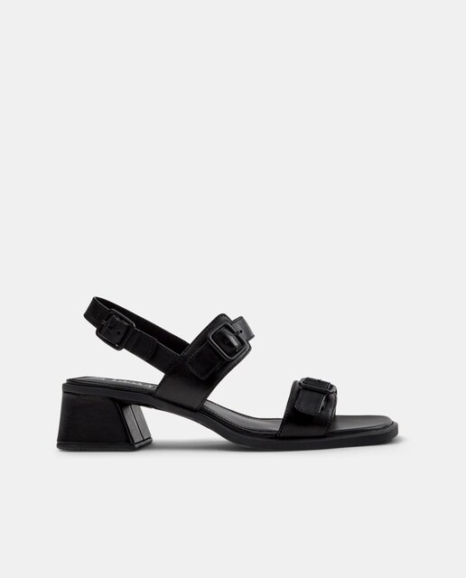 Imagen 0 de Sandalias de tacón de mujer Kora de piel