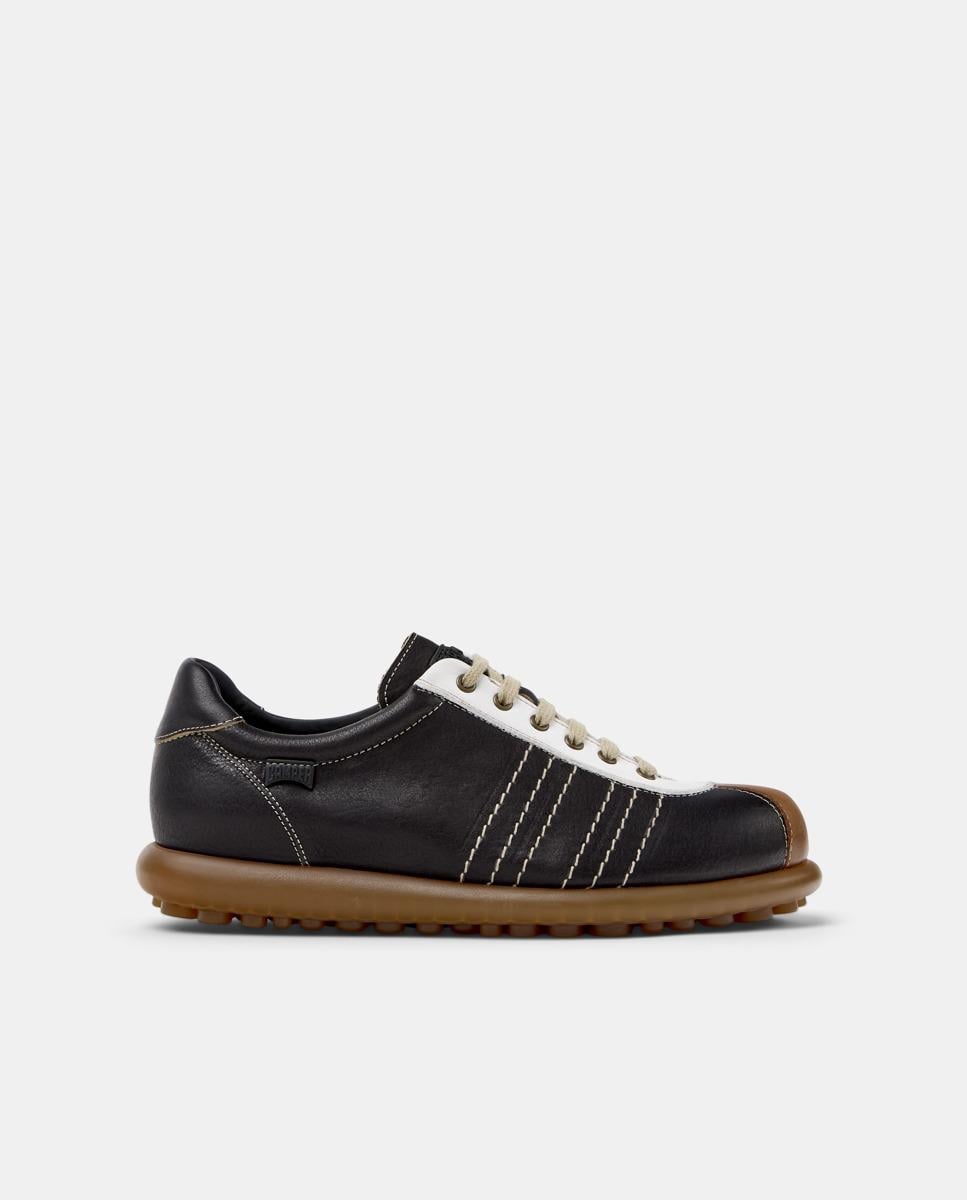 Camper Runner Up Zapatillas De Cuero Negro - ¡Compra A Precios De