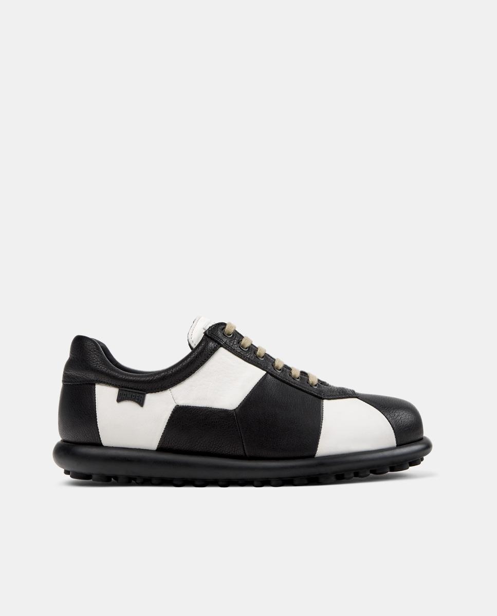 Camper - Zapatillas de piel de mujer Pelotas Ariel Hella Twins con cordones.