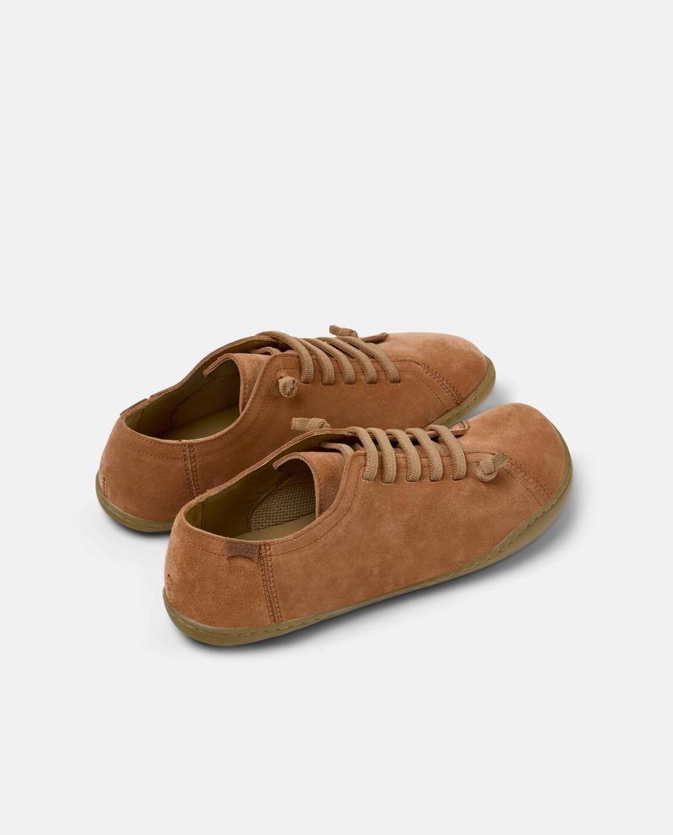 Zapatillas de piel de mujer peu cami - Camper - Rojo Rojo-2