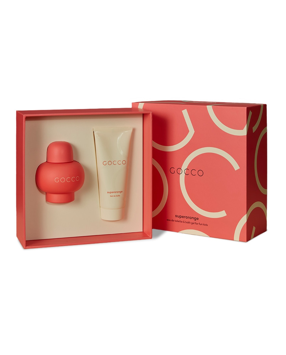 Imagen 0 de Estuche Superorange fragancia 75ml + gel 100ml Gocco
