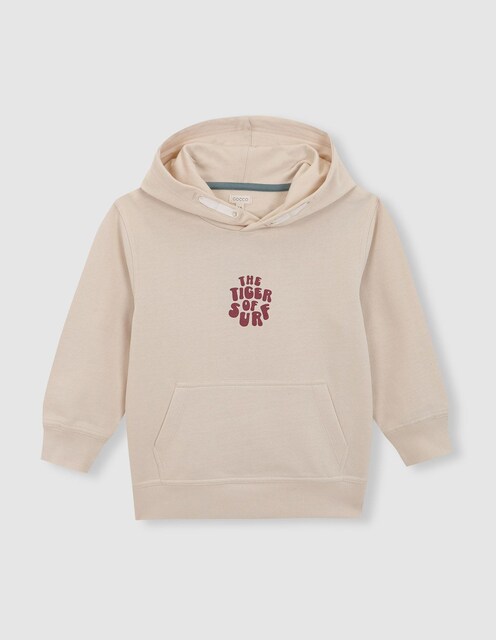Imagen 0 de Sudadera de niño con capucha y bolsillo canguro