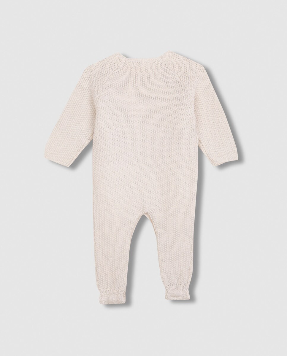 Pelele de bebé de punto de arroz blanco · Gocco · El Corte Inglés