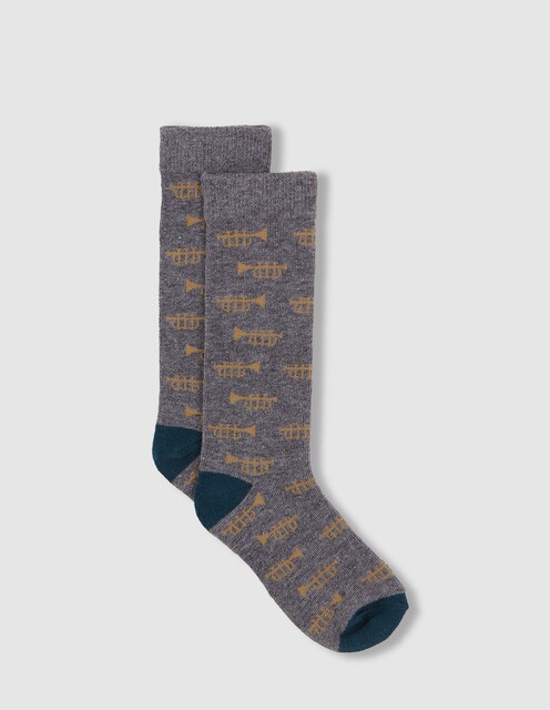 Imagen 0 de Calcetines de niño jacquard